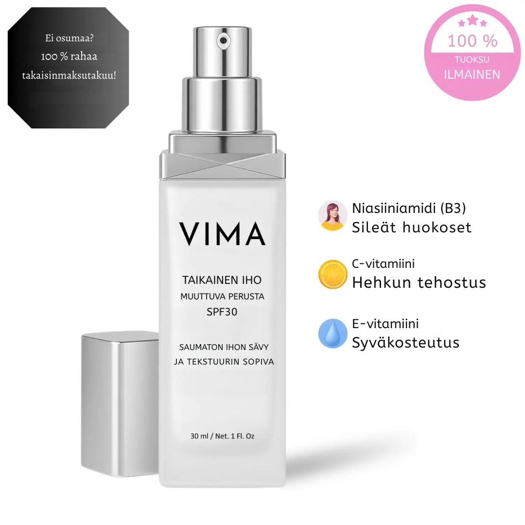 Vima – Meikkivoide, joka mukautuu ihosi sävyyn luonnollisesti