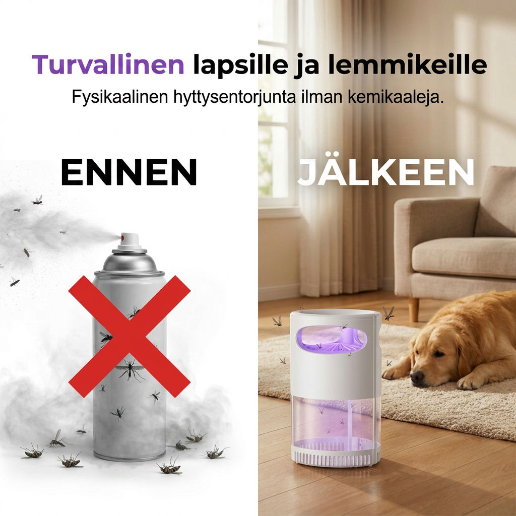 HyttysLoukku — Hiljaiset yöt ilman hyttysiä