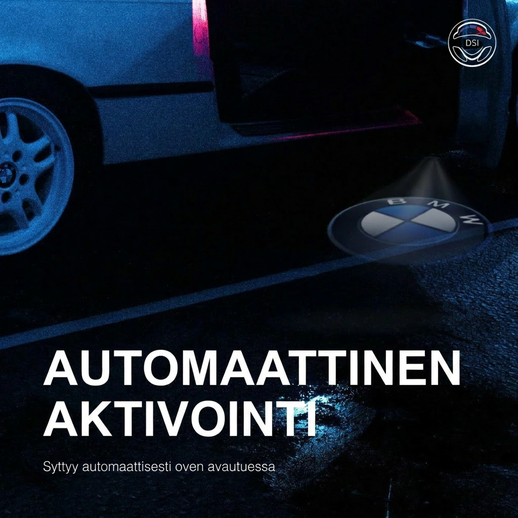 ValoLogo — Astu autosta ulos tyylillä