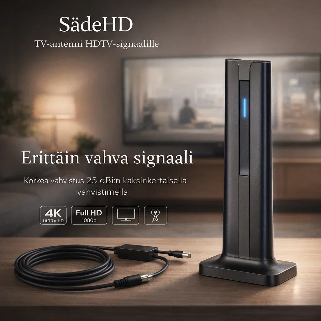 SädeHD – Ilmaiset TV-kanavat ilman sopimuksia