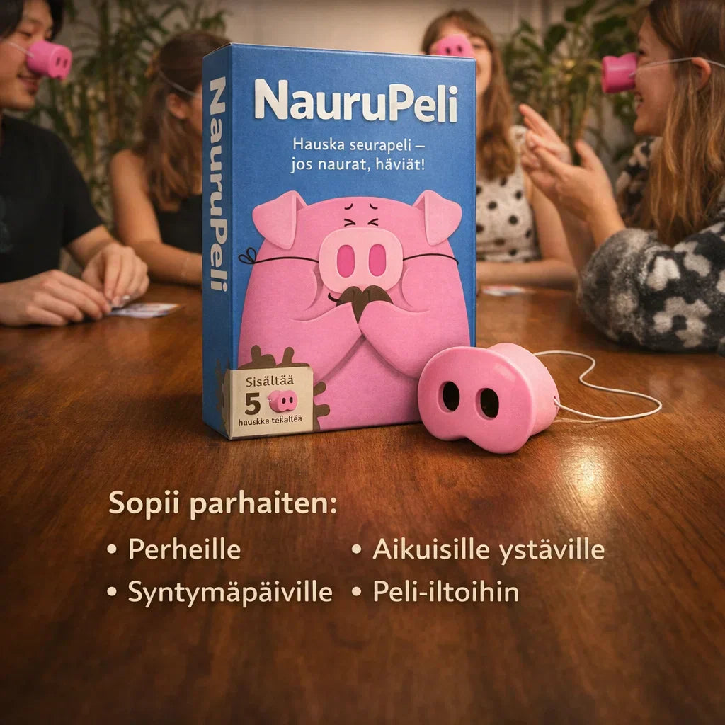 NauruPeli – Hullunkurinen perhe- ja bilepeli