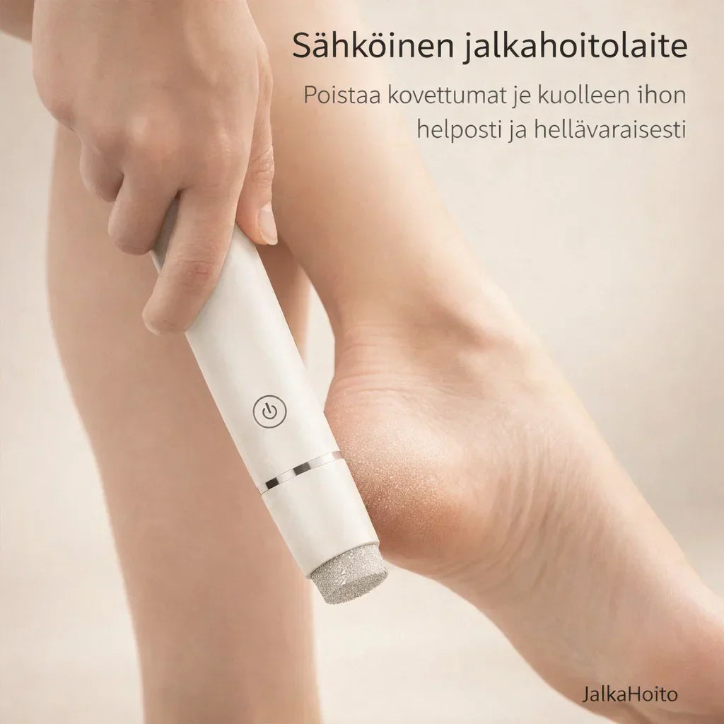 JalkaHoito – Sähköinen kovettumien poistaja jaloille