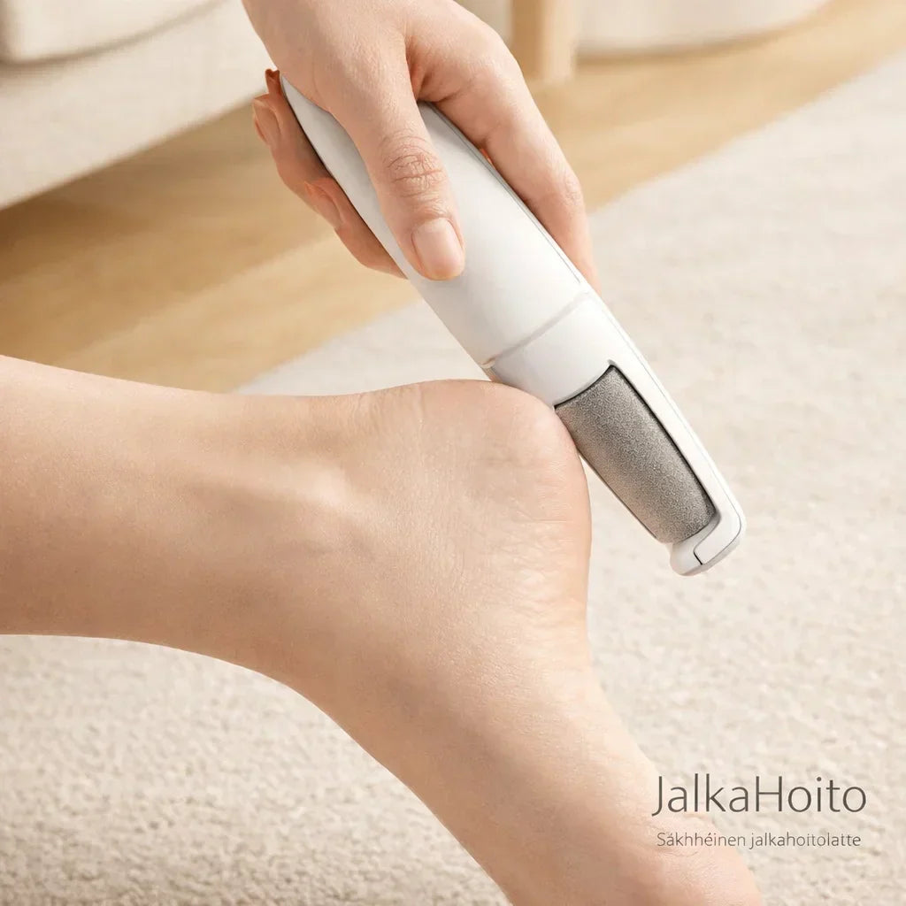 JalkaHoito – Sähköinen kovettumien poistaja jaloille