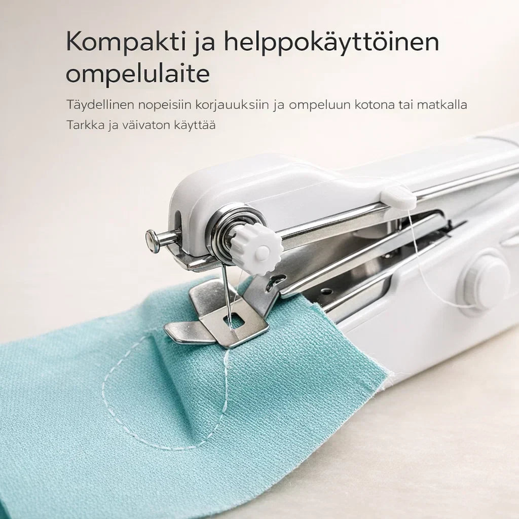 PikaOmpelu – Kompakti käsikäyttöinen ompelukone