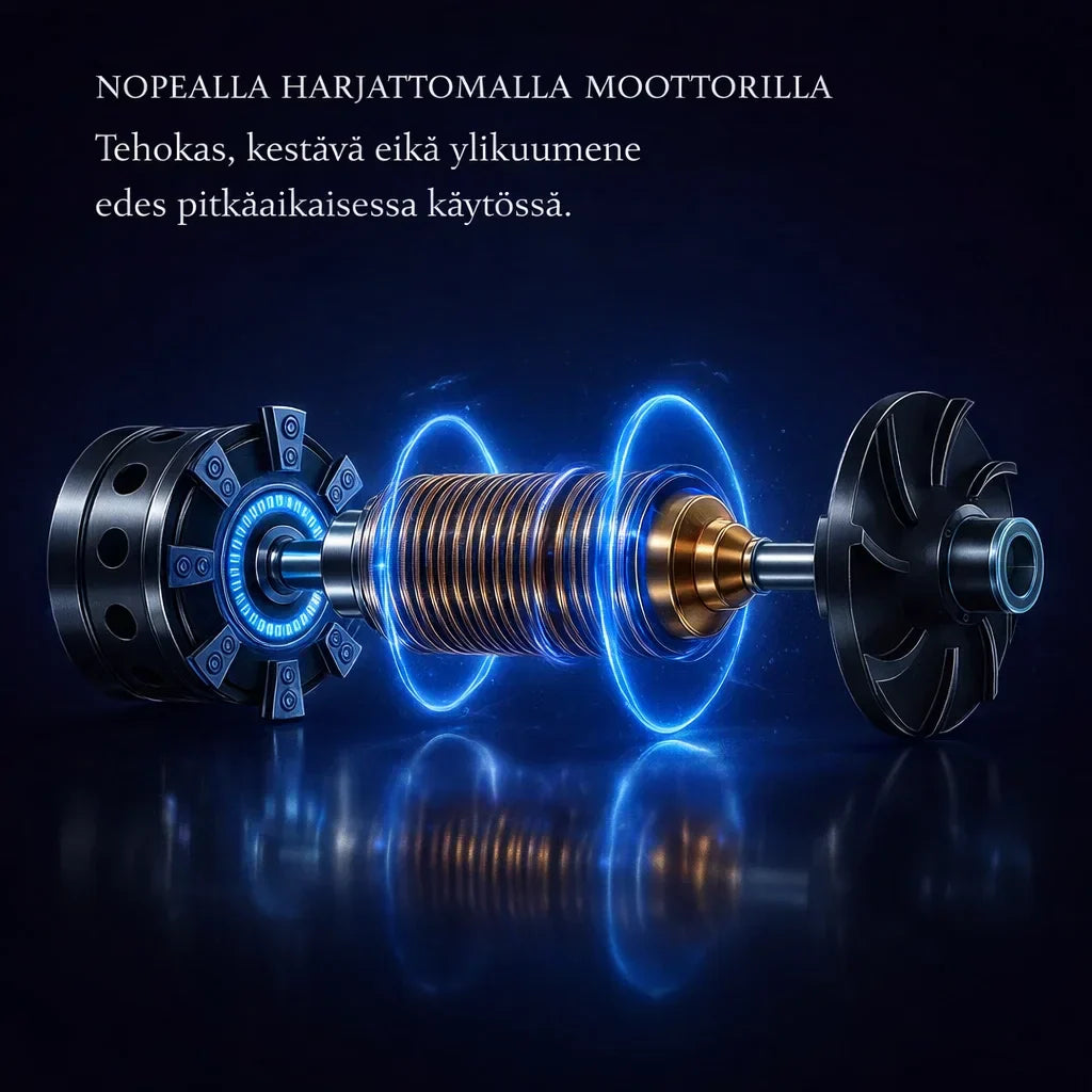 IIlmaTeho – Langaton puhallin nopeaan siivoukseen