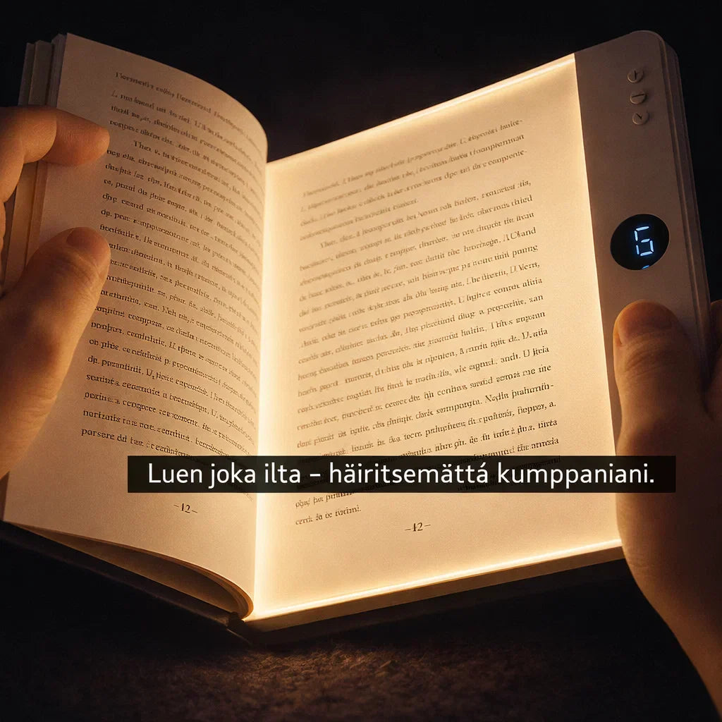 LukuValo – Kohdennettu lukuvalo ilman häiriötä