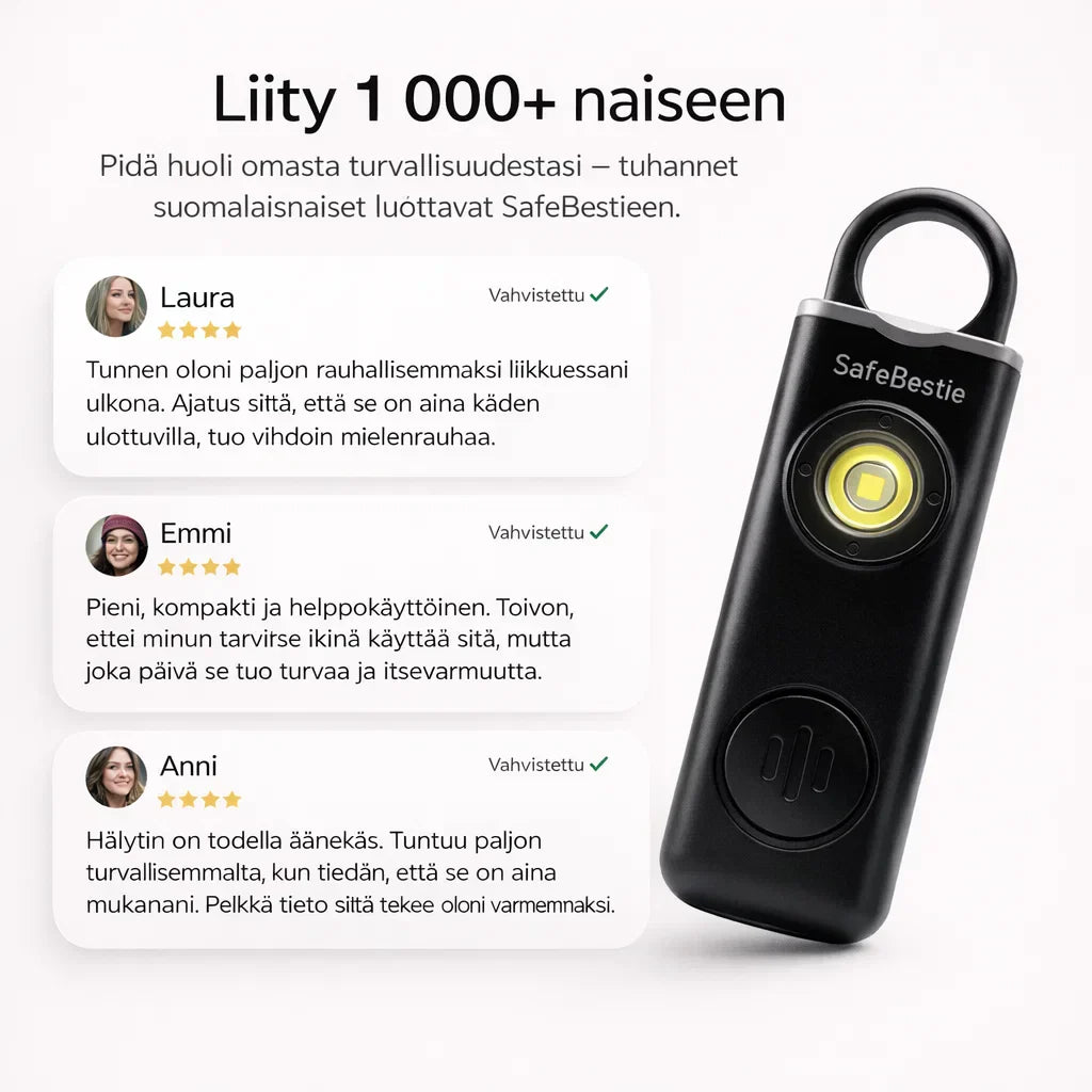 TurvaÄäni – Henkilökohtainen turvahälytin aina mukana