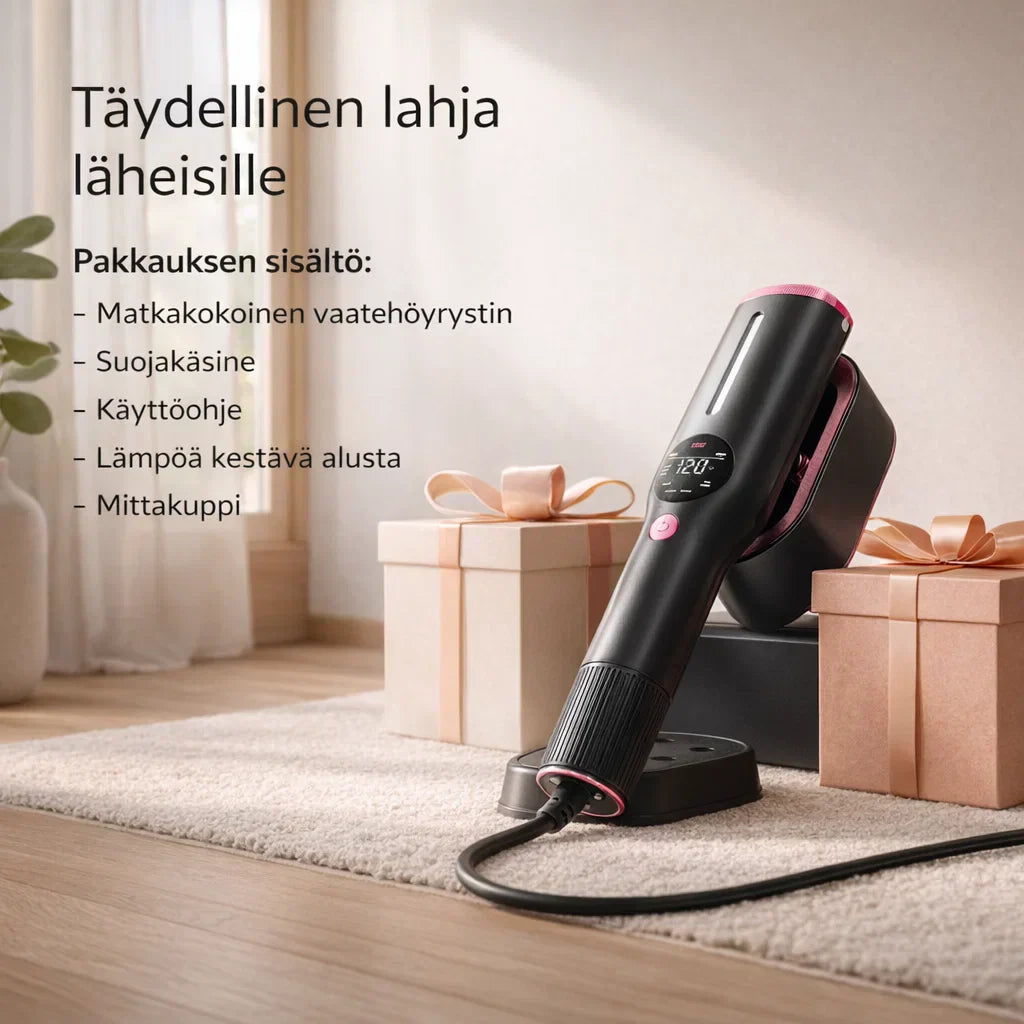 MatkaSilitys – Kompakti höyrysilitysrauta matkalle