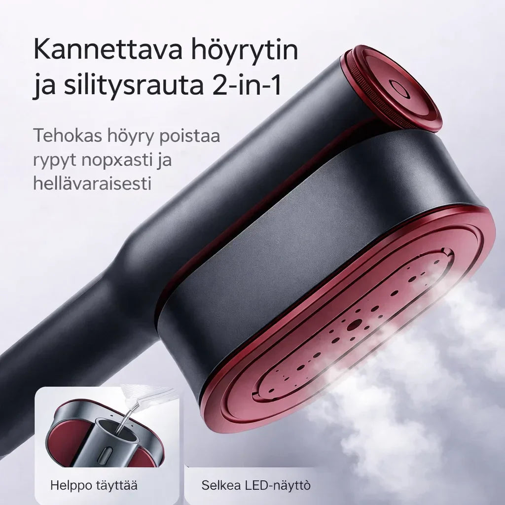 MatkaSilitys – Kompakti höyrysilitysrauta matkalle