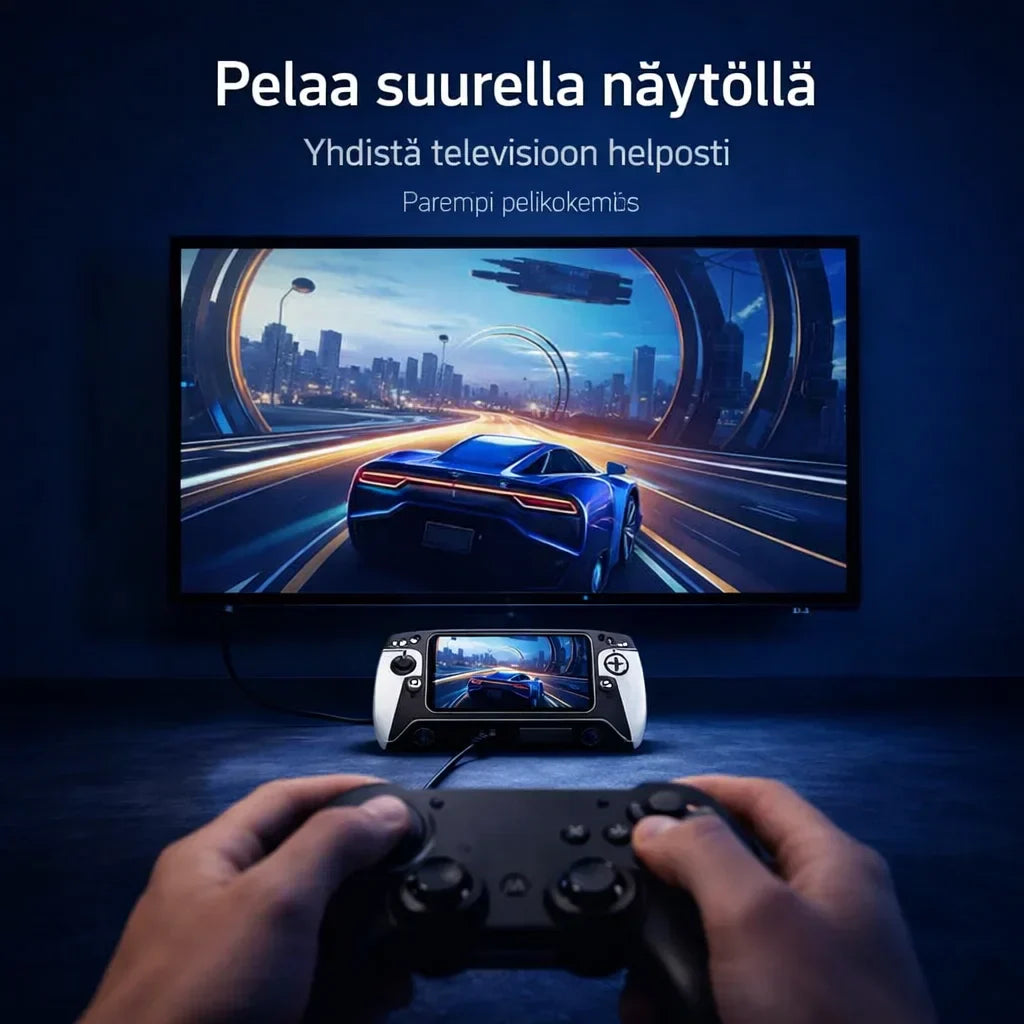RetroPeli – Kannettava pelikonsoli klassikkopeleillä
