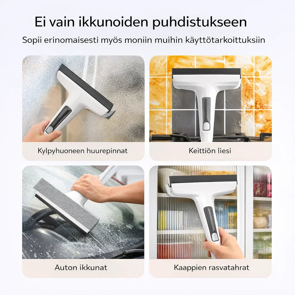KirkasVeto – Raidattomat ikkunat ilman vaivaa