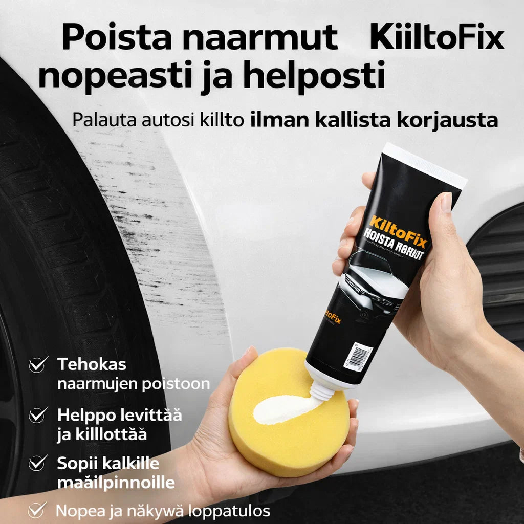 KiiltoFix – Naarmut pois, kiilto takaisin