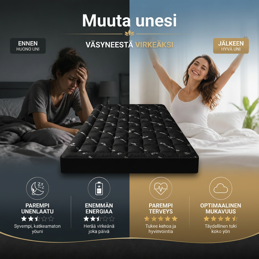 UniLuxa — Syvää, terveellistä unta joka yö