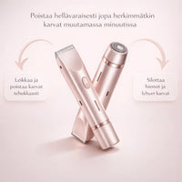 SilvaTrim – 2-in-1 karvanpoistaja sileään ihoon