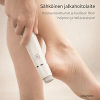 JalkaHoito – Sähköinen kovettumien poistaja jaloille