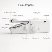 PikaOmpelu – Kompakti käsikäyttöinen ompelukone