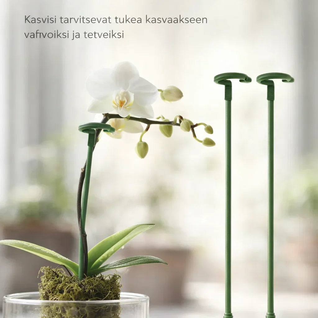 KasviTuki – Tukea vahvemmille ja suoremmille kasveille
