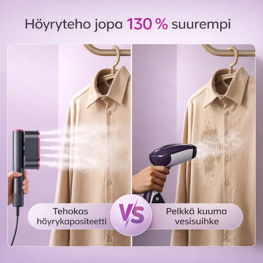 MatkaSilitys – Kompakti höyrysilitysrauta matkalle