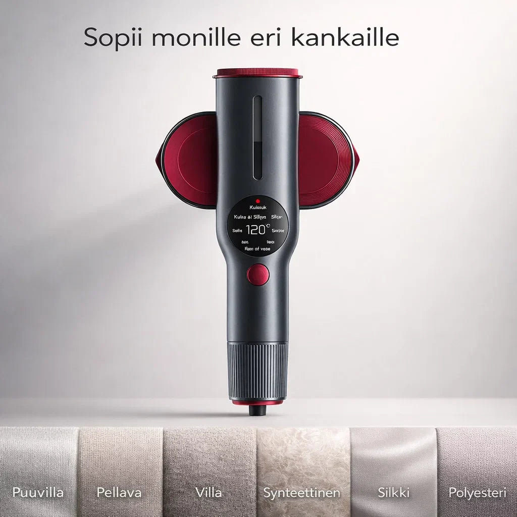 MatkaSilitys – Kompakti höyrysilitysrauta matkalle